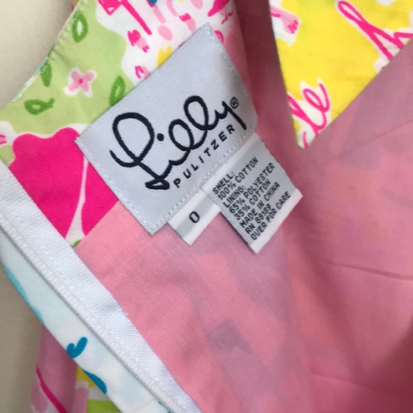 Lilly Pulitzer California Print Dress - Picture 4 of 4